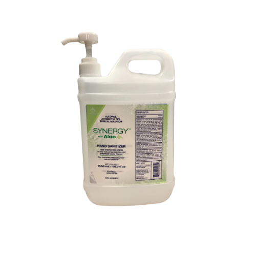 $7.25/Bottle</br></br>Synergy Hand Sanitizer w/ Aloe Gel - Soap & Sanitizers